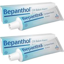 Bepanthol Cilt Bakım Kremi - Pro-Vitamin B5 İçerikli, 2x100 gr, Kuru ve Hassas Ciltler için Günlük Nemlendirici Kremleri