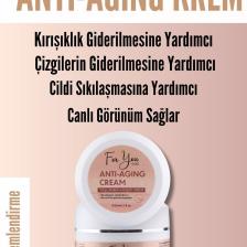 For You Gold Anti-Aging Etkili Yaşlanma Karşıtı Bakım Kremi