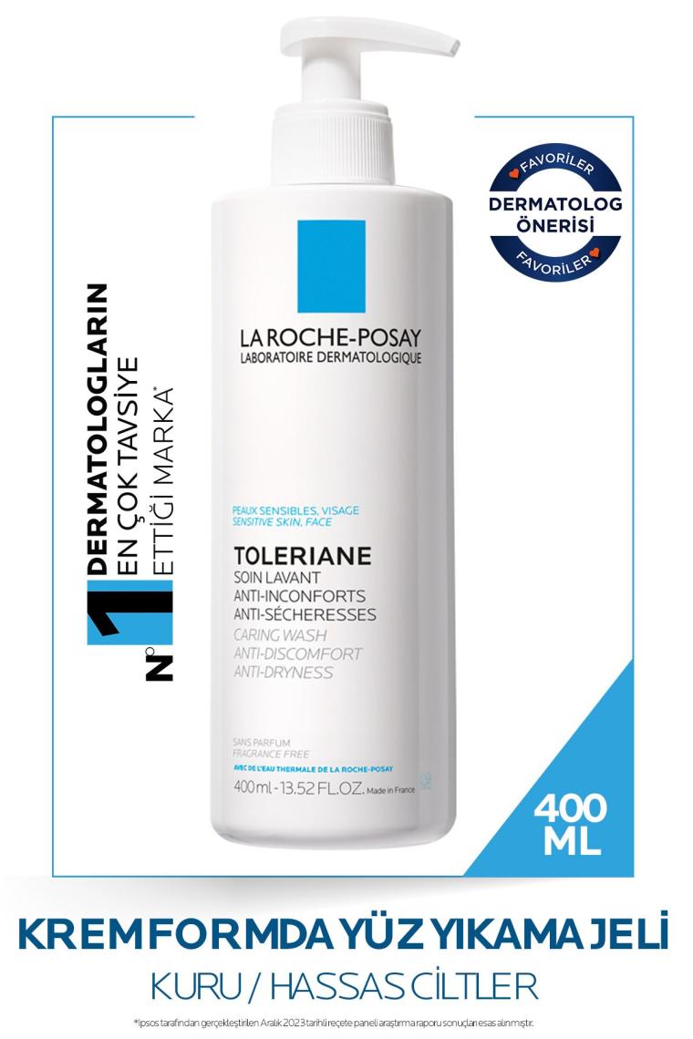La Roche-Posay Innovation Toleriane Yüz Temizleme Jeli 400 ml