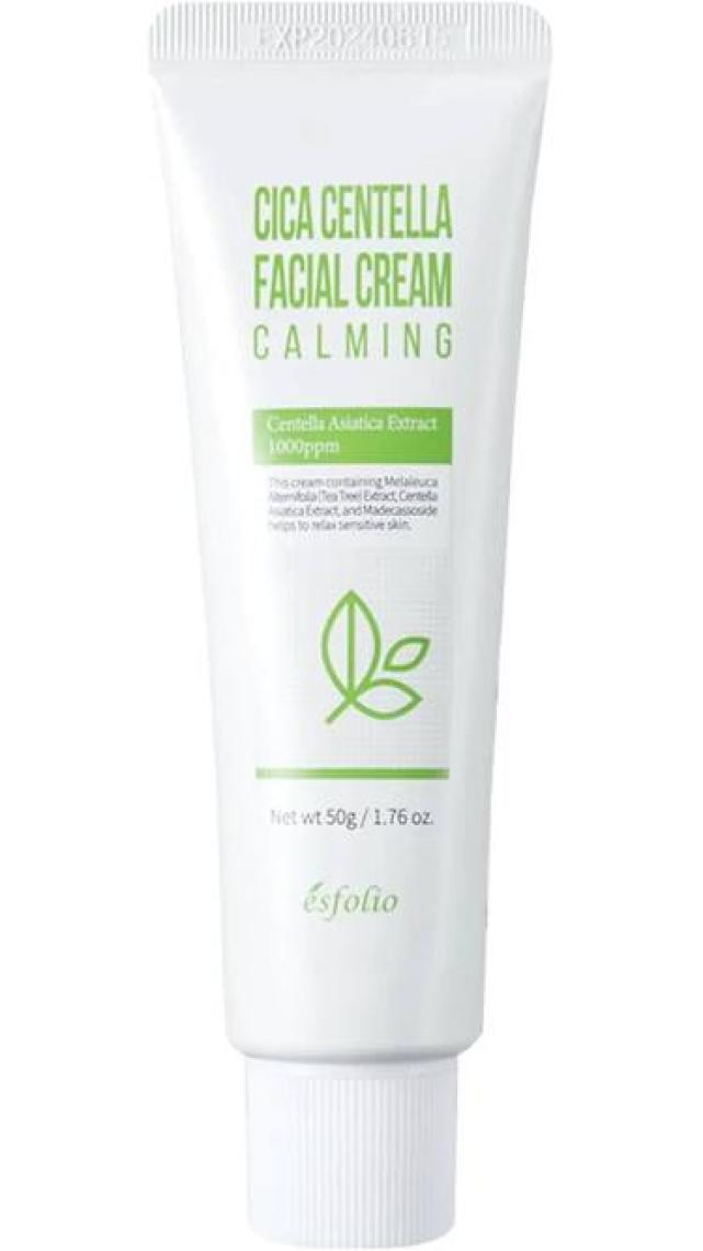 Esfolio 4 Çeşit Madeca Kompleksi Içeren Hassas Cilt Bakım Kremi Cica Centella Facial Cream 50 ml