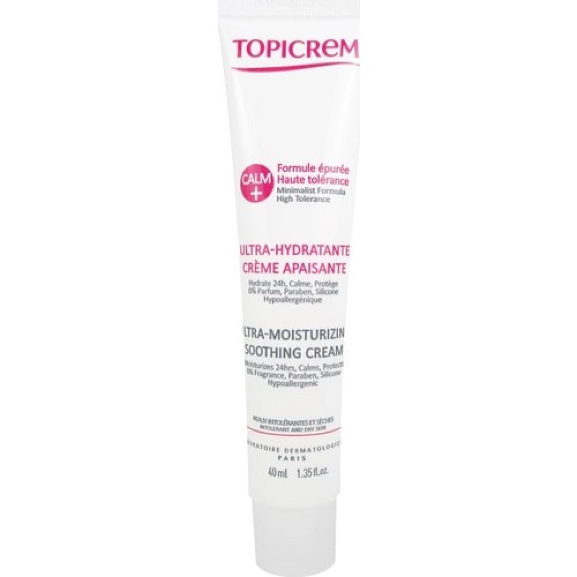 Topicrem Calm+ Ultra Moisturizing Soothing Cream 40 ml