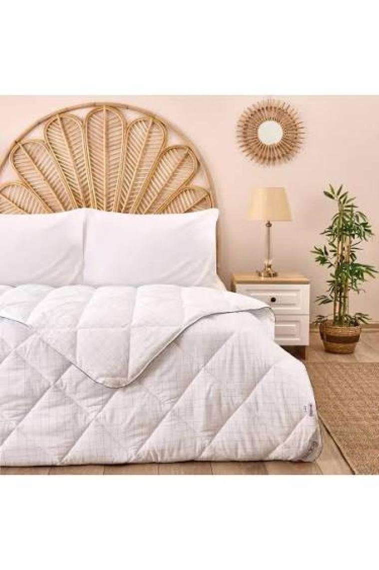 Evidea Soft Antistress Çift Kişilik Yorgan - Beyaz - 195x215 cm
