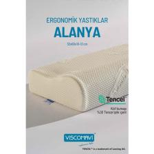Viscomavi Alanya Ortopedik & Ergonomik Hafızalı Visco Yastık