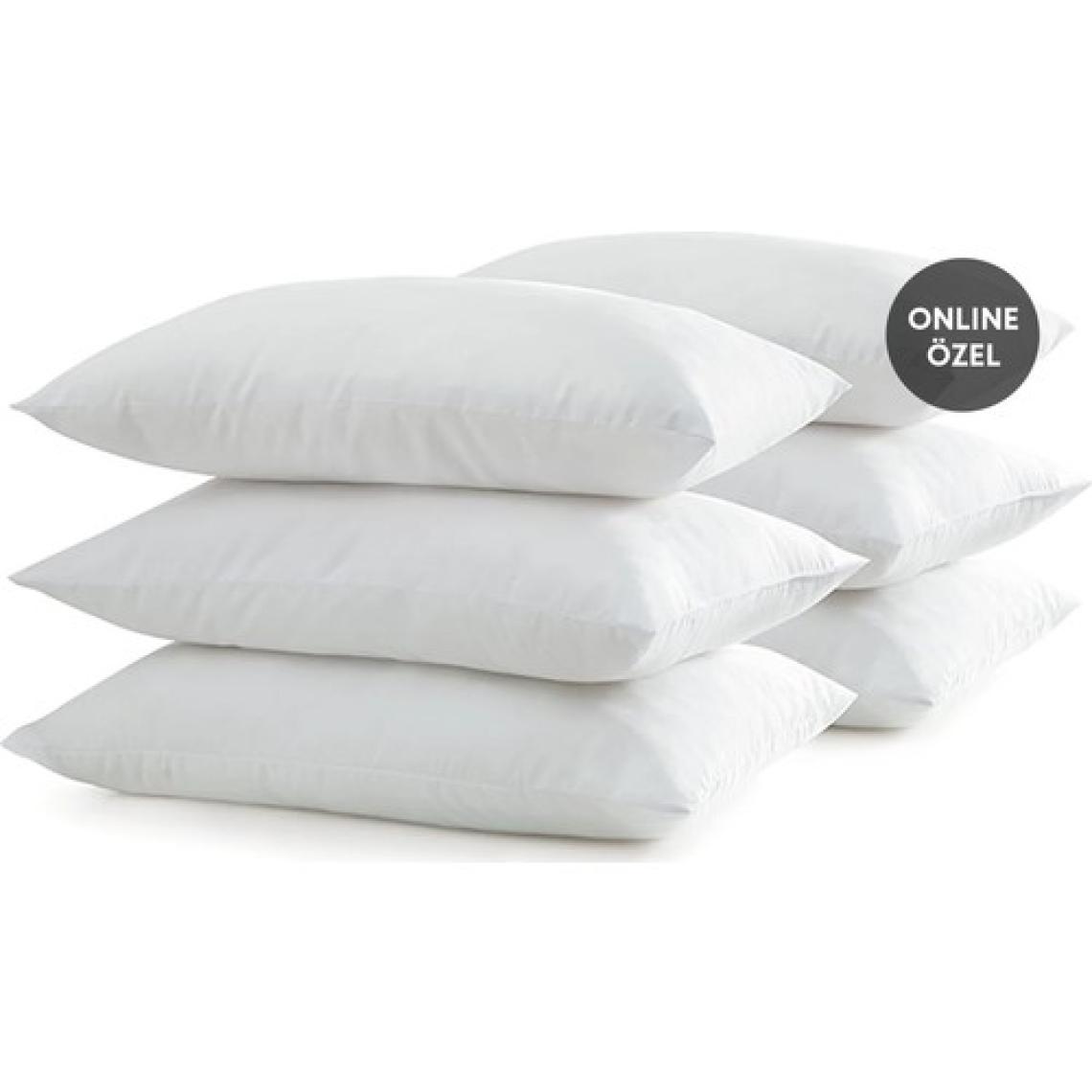 Yataş Bedding Yatas Bedding Handy 6'lı Roll Pack Yastık Seti 50 x 70 cm