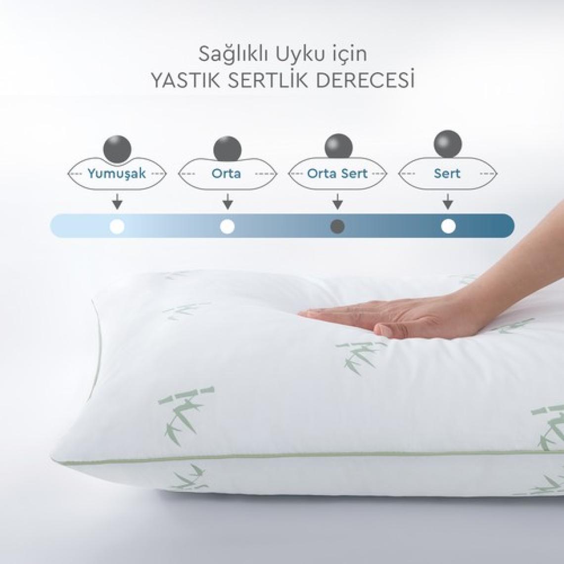 Yataş Bedding BAMBU Yastık 800 gr. (50x70 cm)