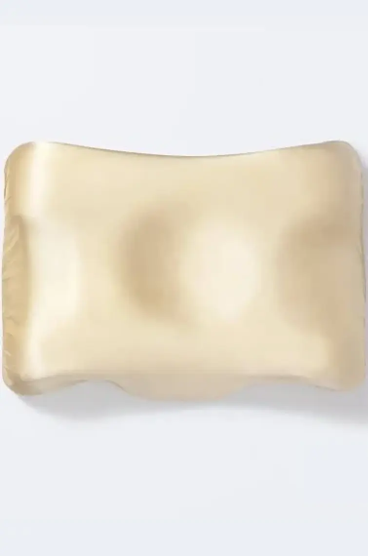 Beauty Pillow Kırısıklık Önleyici Ortopedik Güzellik Yastığı - Siyah Ipek Kılıf ile