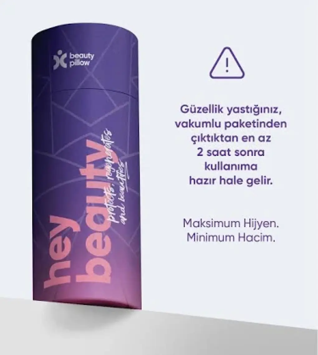Beauty Pillow Kırısıklık Önleyici Ortopedik Güzellik Yastığı - Siyah Ipek Kılıf ile