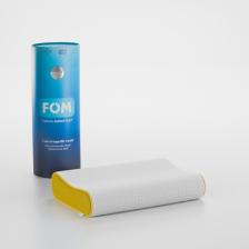 FOM Mini Flex Visco Çocuk Ve Seyahat Uyku Yastık, Ortopedik, 50 X 30 X 11/9, Sarı