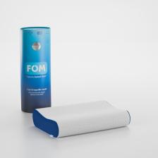 FOM Mini Flex Visco Çocuk Ve Seyahat Uyku Yastık, Ortopedik, 50 X 30 X 11/9, Lacivert
