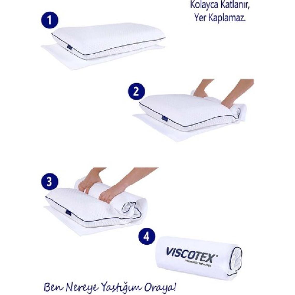 Viscotex Duyarlı (Sensitive) Yastık 70x40x12 cm / Sensitive Yastık