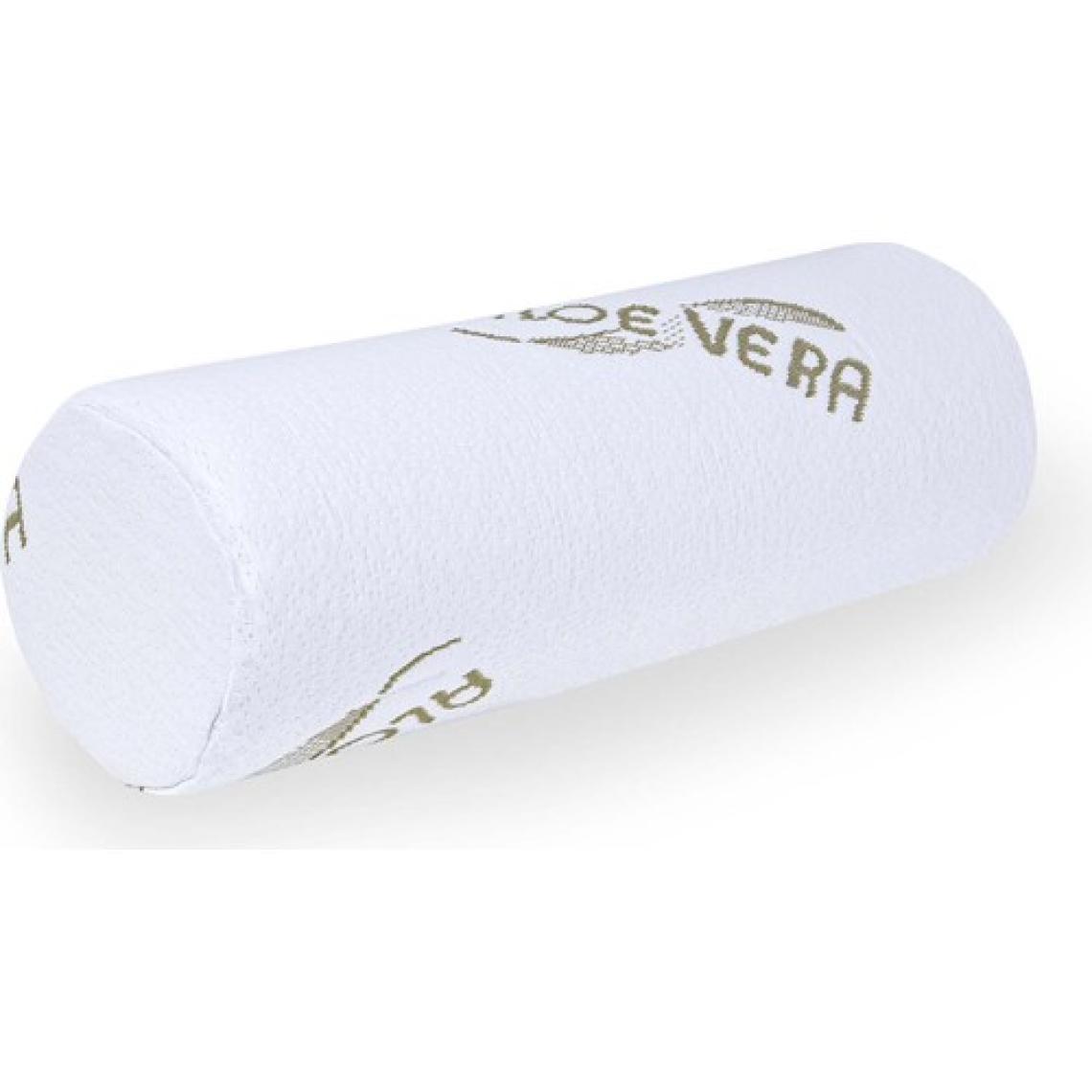 Viscotex Visco Ortopedik Rulo Yastık 45X15CM, Beyaz