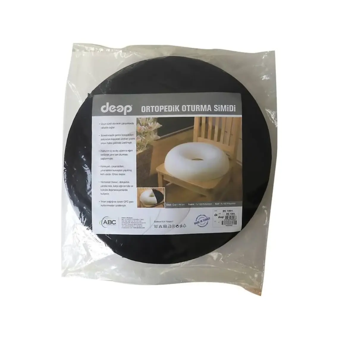 Deep Ortopedik Oturma Simidi Dc 1001