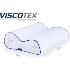 Viscotex Yüksek Boyun Destekli Yastık / High Orthopedic Pillow 55x40x13/11
