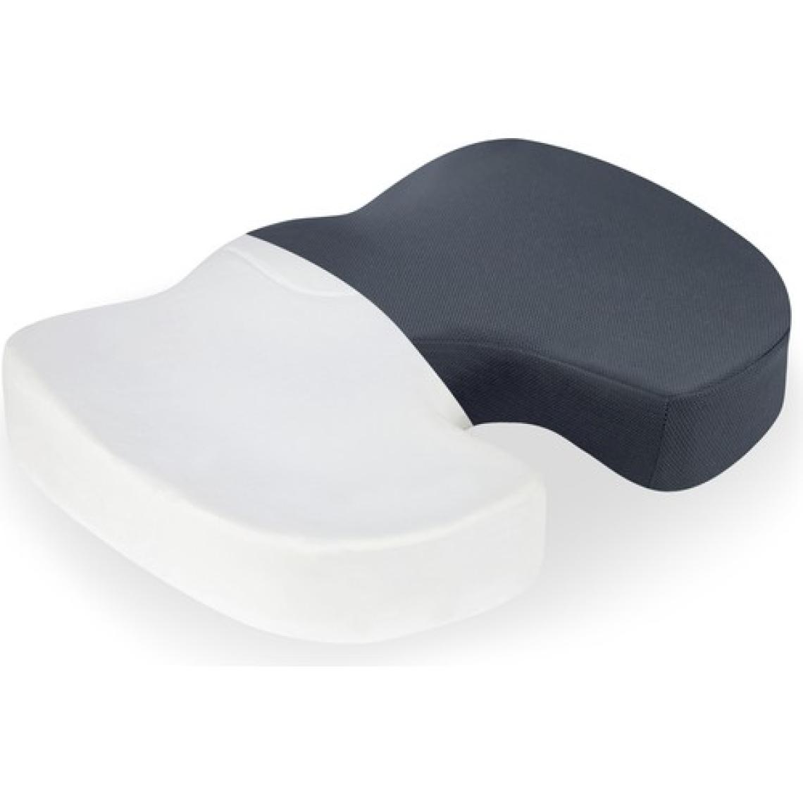 Viscotex Visco Ortopedik Koksiks Oturma Minderi 44 x 36/7 cm, Gri