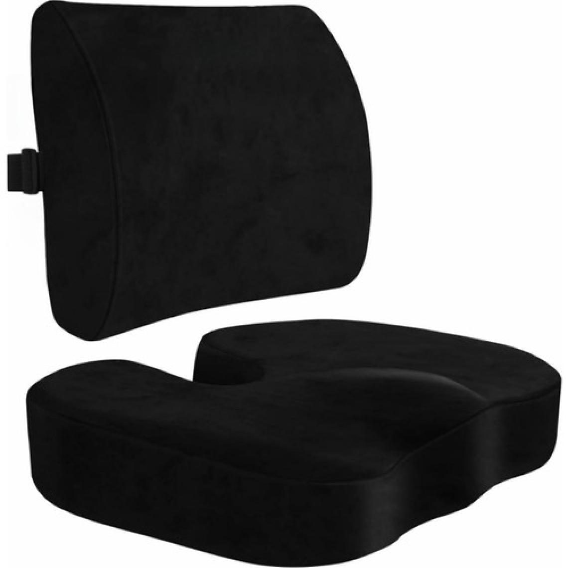 Hasby Visco Cocix Oturma Minderi ve Oto Araç Ofis Koltuk Sandalye Bel Destek Minderi