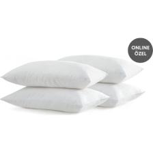 Yataş Bedding Yatas Bedding Handy 4'lü Roll Pack Yastık Seti 50 x 70 cm
