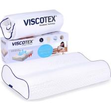 Visco Çift Bombeli Yastık 60 x 40 x 11/9 Cm, Beyaz
