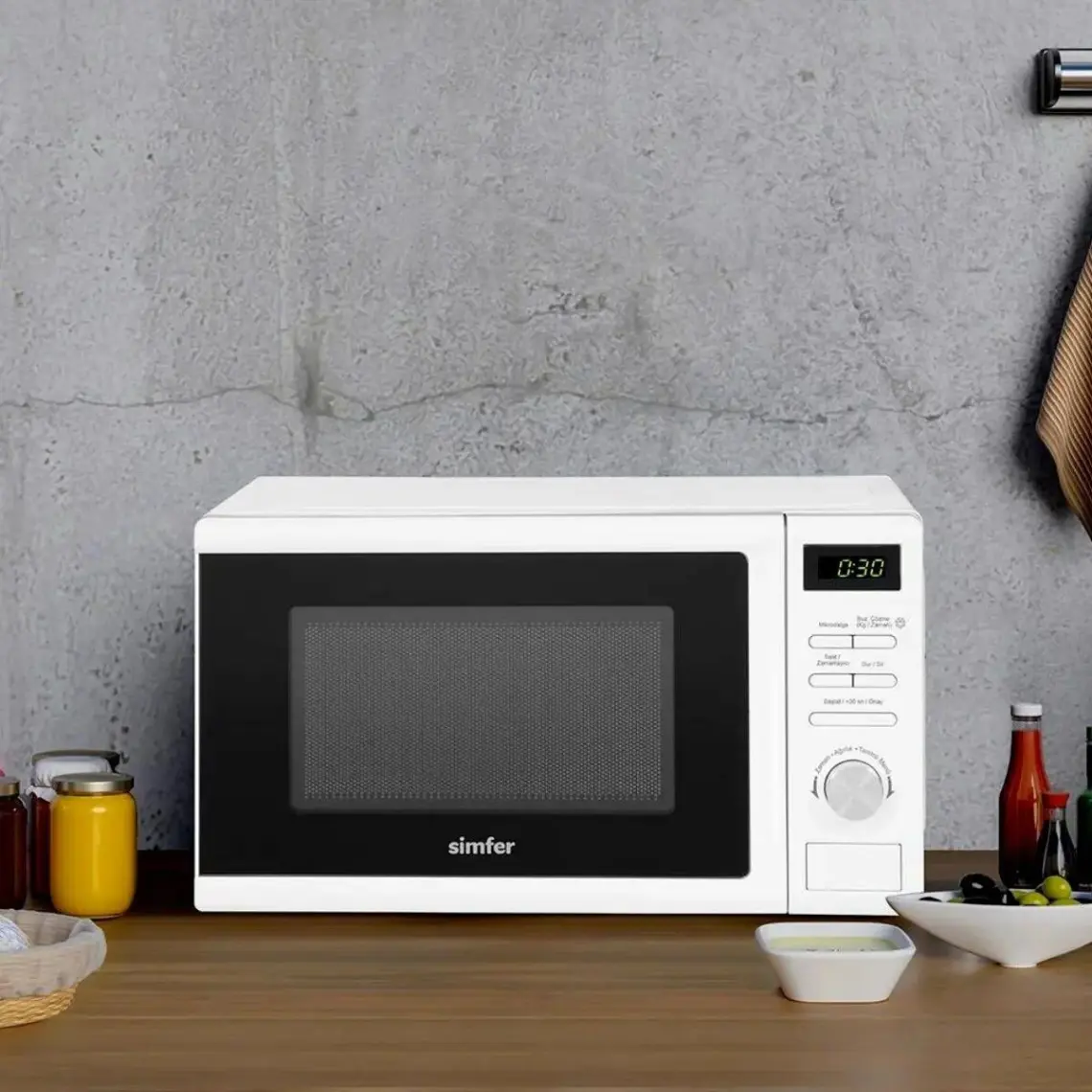 Sı̇mfer SK-4602 Fırın Mikrodalga 20 Lt