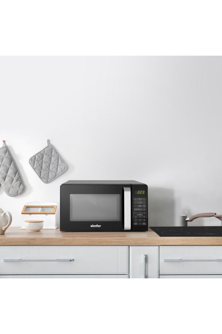 Sk4604 20 Lt Siyah Dijital Mikrodalga Fırın