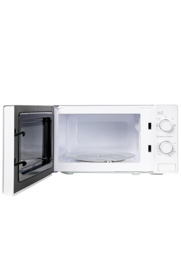 700 W , Md-20 Ymb Mikrodalga Fırın , Fırın Hacmi/20 , Solo ,beyaz ,20 Litre