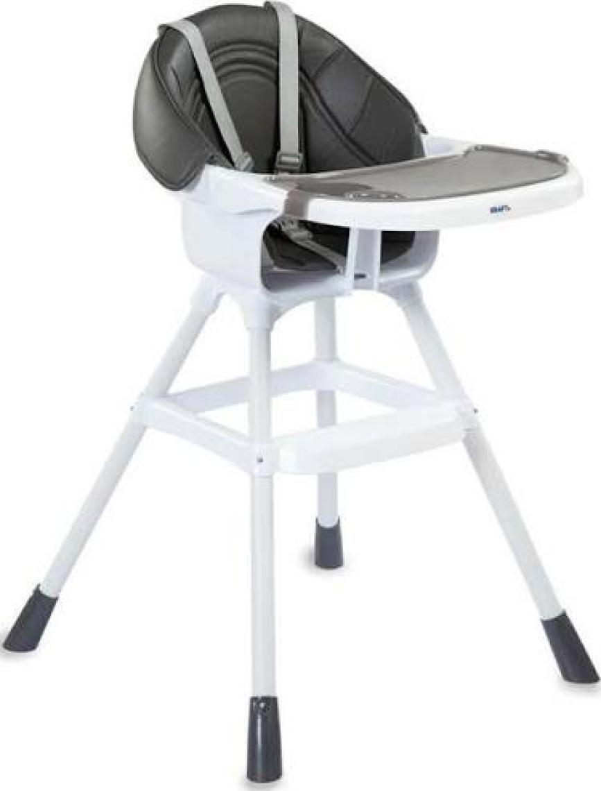 Kraft Siyah Mama Sandalyesi – 0-3 Yaş, 5 Noktalı Emniyet Kemeri, Çıkarılabilir Tepsi ve Katlanabilir Ergonomik Tasarım