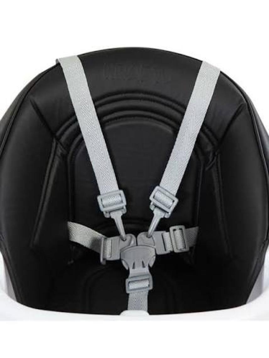 Kraft Siyah Mama Sandalyesi – 0-3 Yaş, 5 Noktalı Emniyet Kemeri, Çıkarılabilir Tepsi ve Katlanabilir Ergonomik Tasarım