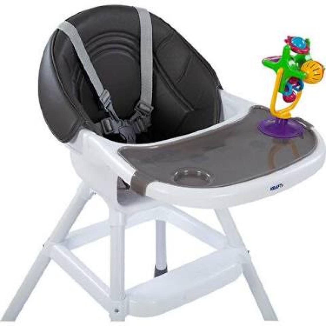 Kraft Siyah Mama Sandalyesi – 0-3 Yaş, 5 Noktalı Emniyet Kemeri, Çıkarılabilir Tepsi ve Katlanabilir Ergonomik Tasarım