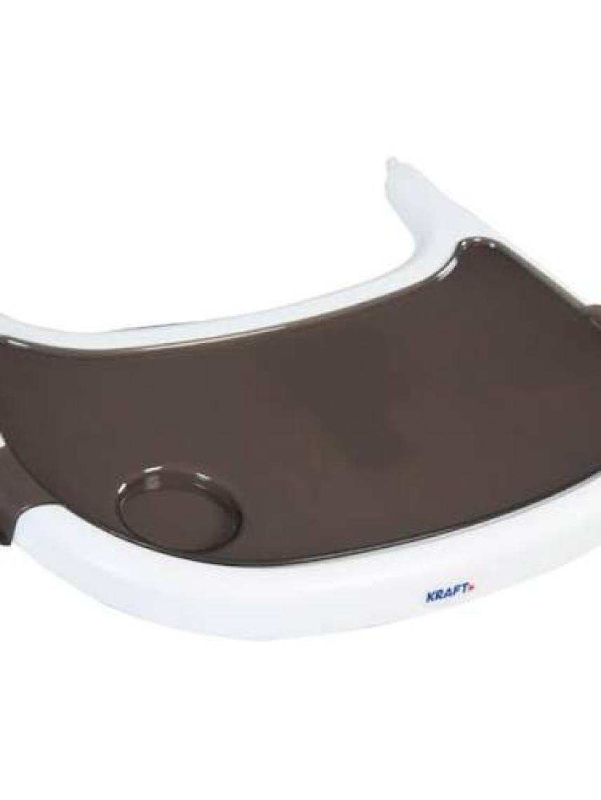 Kraft Siyah Mama Sandalyesi – 0-3 Yaş, 5 Noktalı Emniyet Kemeri, Çıkarılabilir Tepsi ve Katlanabilir Ergonomik Tasarım