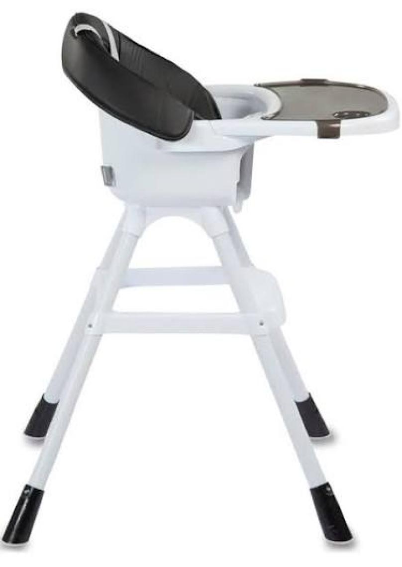 Kraft Siyah Mama Sandalyesi – 0-3 Yaş, 5 Noktalı Emniyet Kemeri, Çıkarılabilir Tepsi ve Katlanabilir Ergonomik Tasarım