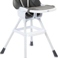Kraft Siyah Mama Sandalyesi – 0-3 Yaş, 5 Noktalı Emniyet Kemeri, Çıkarılabilir Tepsi ve Katlanabilir Ergonomik Tasarım