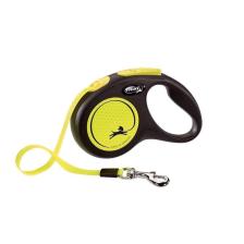 Flexi New Neon 5 m Small Şerit Otomatik Köpek Gezdirme Tasması
