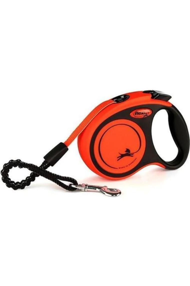 Xtreme Şerit Otomatik Köpek Gezdirme Tasması Kırmızı/siyah Large 8 Mt - 235-150020