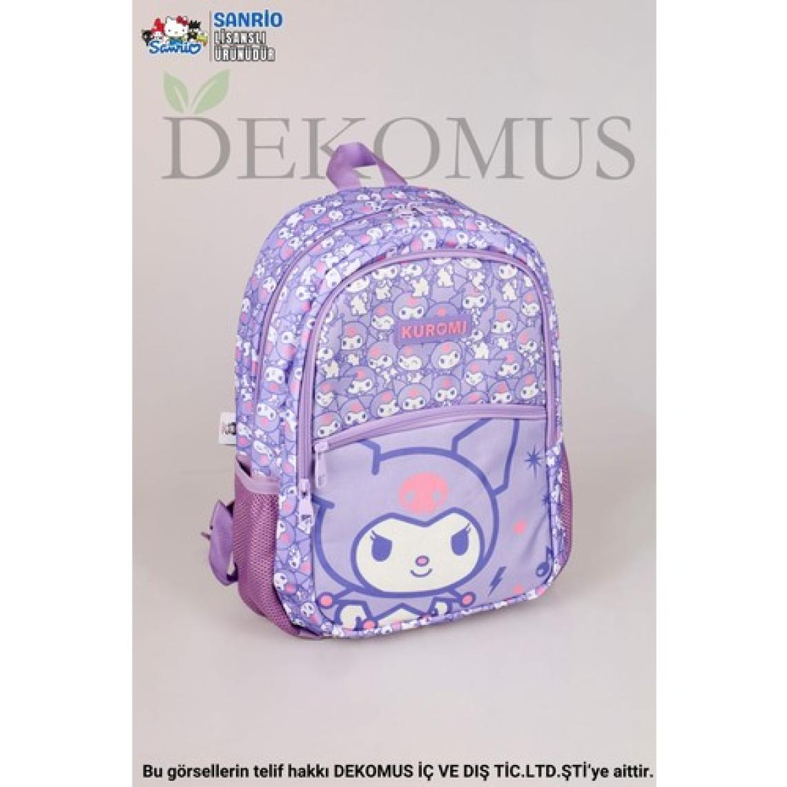 Dekomus Ile Yeni Sezon Lisanslı Kuromı "magıcal Buddy" Okul,termoslu Beslenme ve Kalem Çantası Ile Premıum Full+Full Kırtasiye Seti