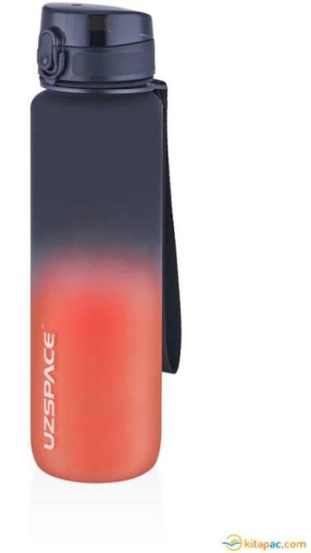 Uzspace Büyük Boy Çift Renk Softtouch Ff Collection Tritan Su Matarası 1000 ml