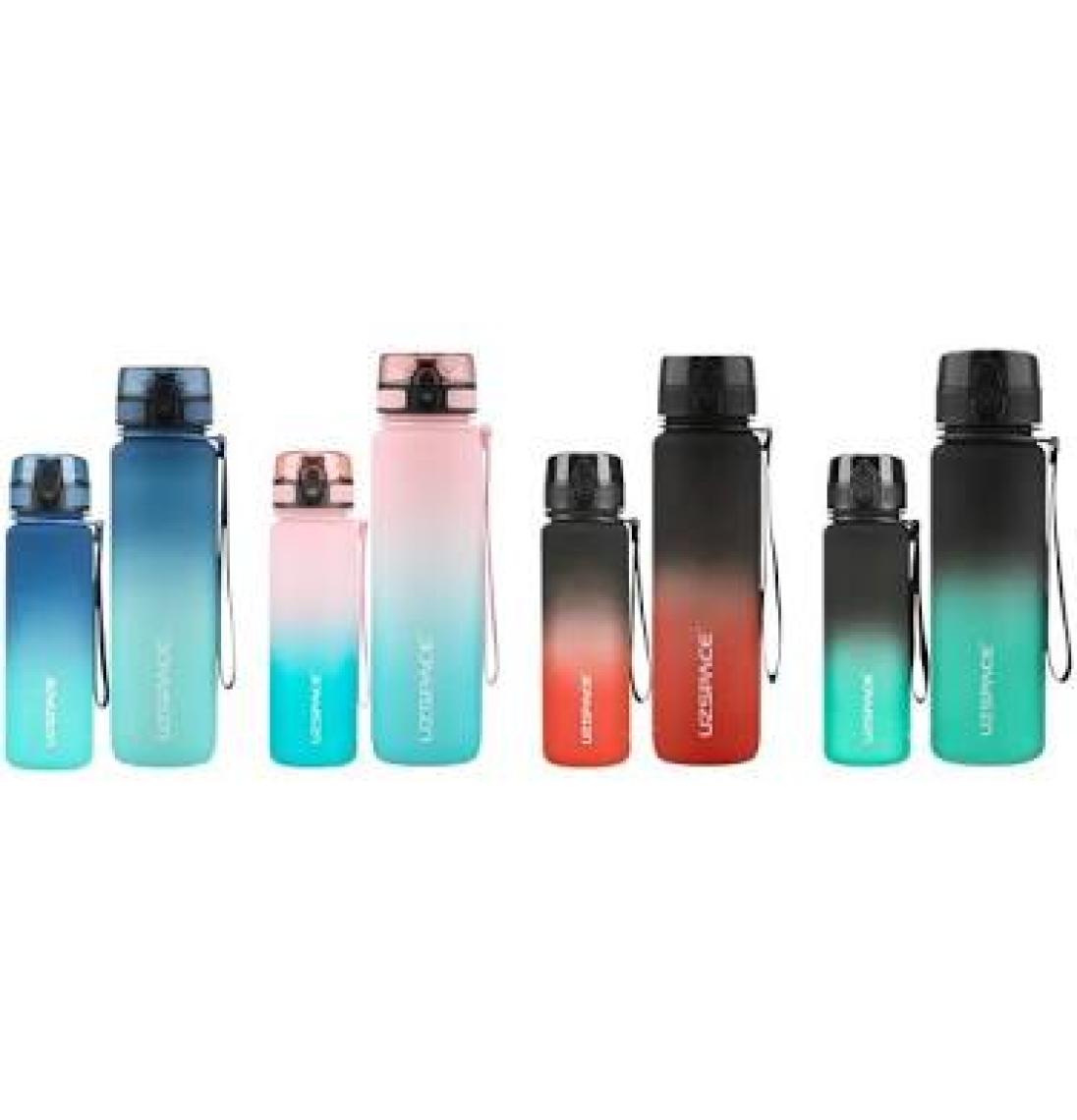 Uzspace Büyük Boy Çift Renk Softtouch Ff Collection Tritan Su Matarası 1000 ml