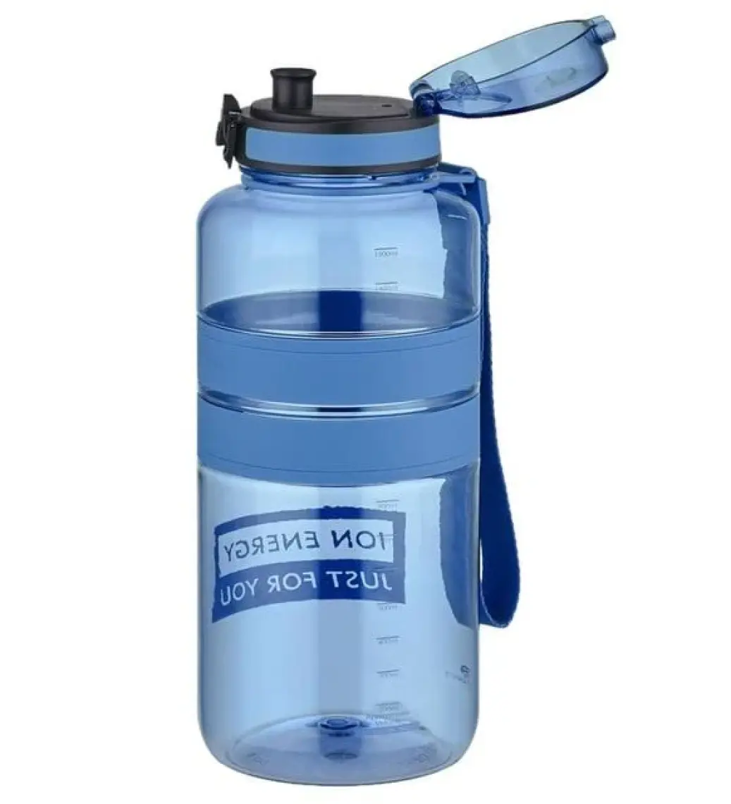 Uzspace Tritan Su Matarası 1500ML 1.5 Litre Mega Boy Yenilenen Renkler