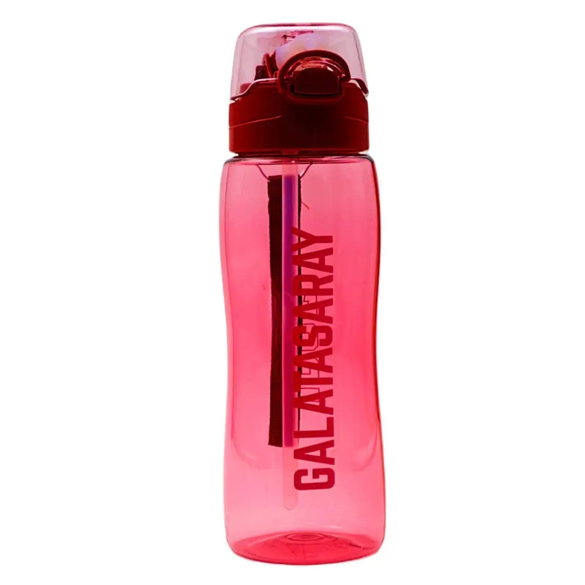 Galatasaray Lisanslı Pipetli Plastik Matara 750 ml 24595