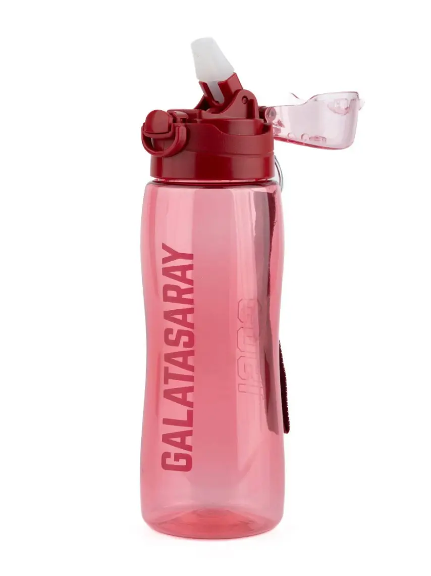 Galatasaray Lisanslı Pipetli Plastik Matara 750 ml 24595