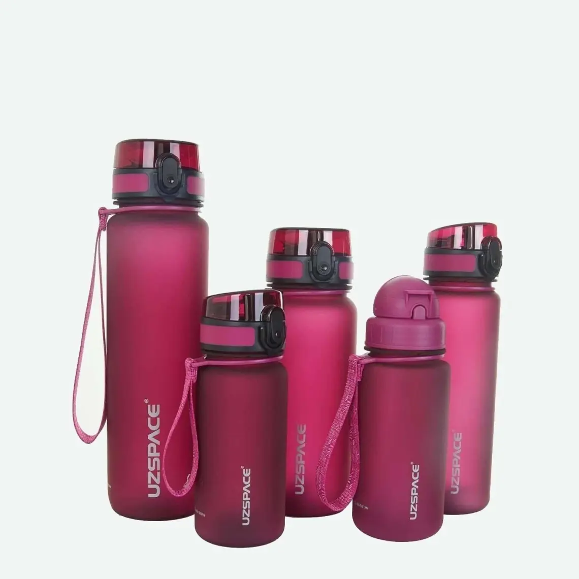 Uzspace Miniboy Koleksyion Tritan Su Matarası 350 ml Kırmızı
