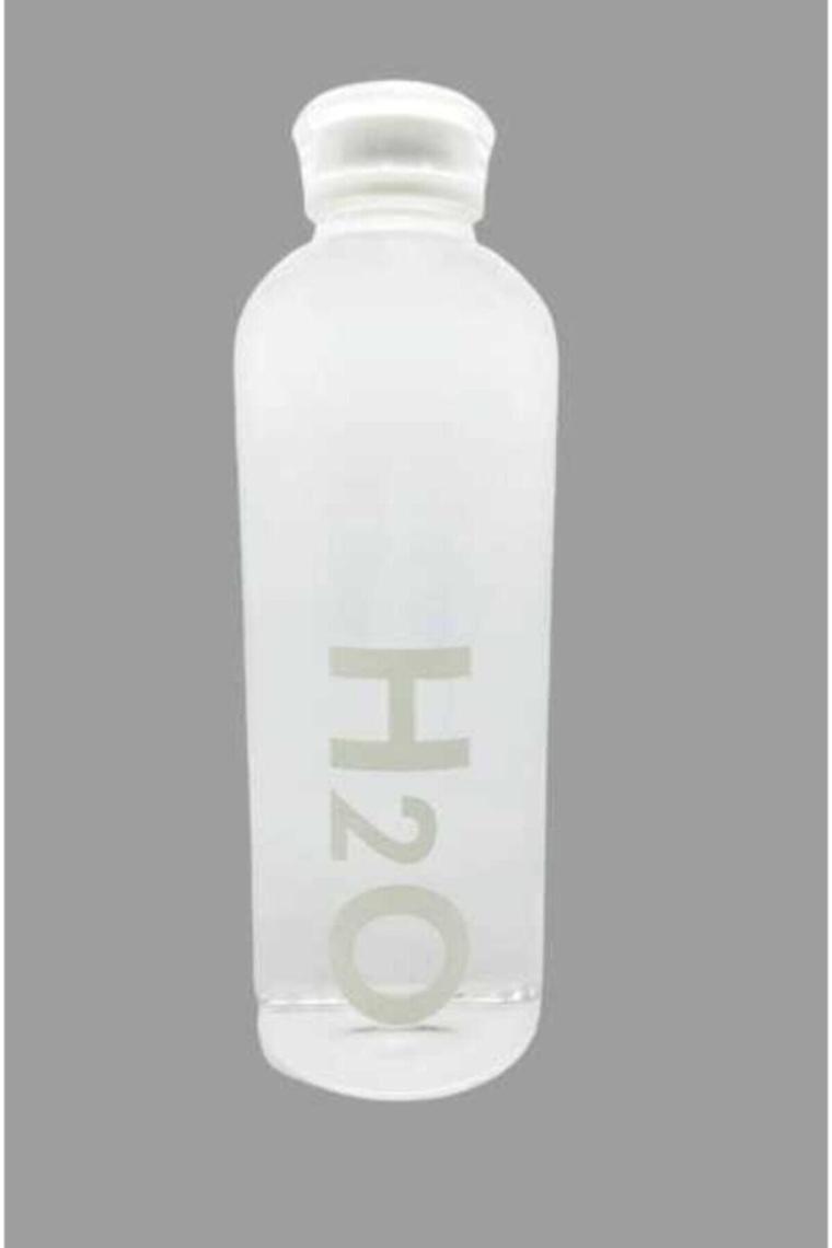 Molvea H2O Borosilikat Cam Matara Vakum Kapaklı 1 Litre Su Şişesi Suluk