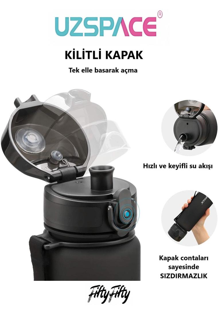 Uzspace Tritan Matara 500 ml Mor 3026