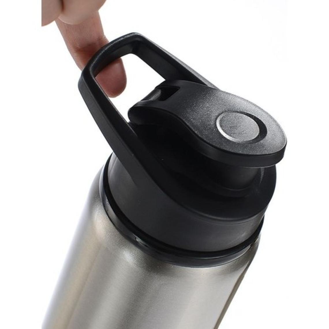 Weather Forecast Komple Çelik Siyah Kapak 700 ml Spor Matara Suluk cin427