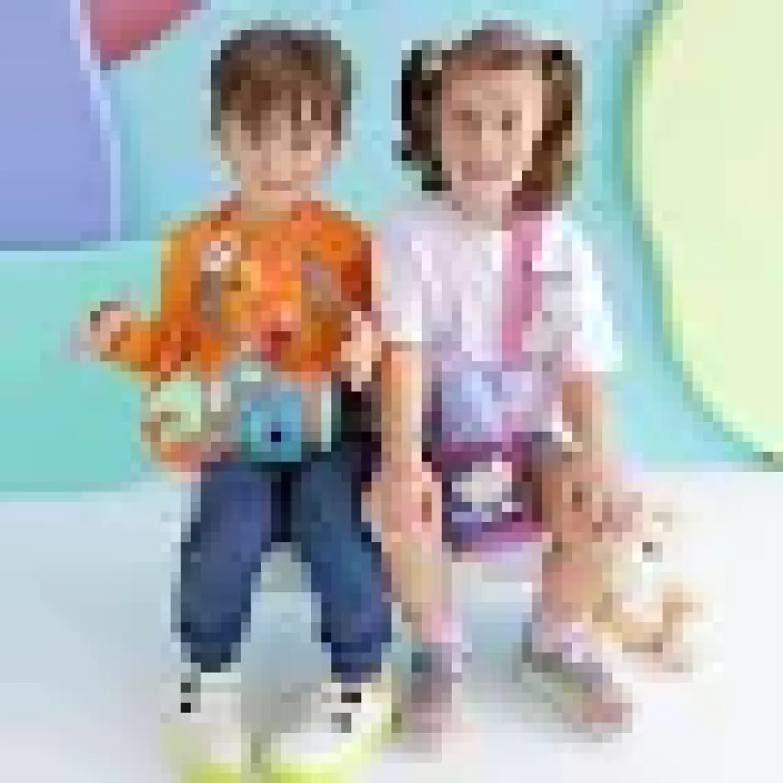 Milk&Moo Çelik Çocuk Matarası Çantalı Jungle Friends 550 ml (Ön Sipariş)