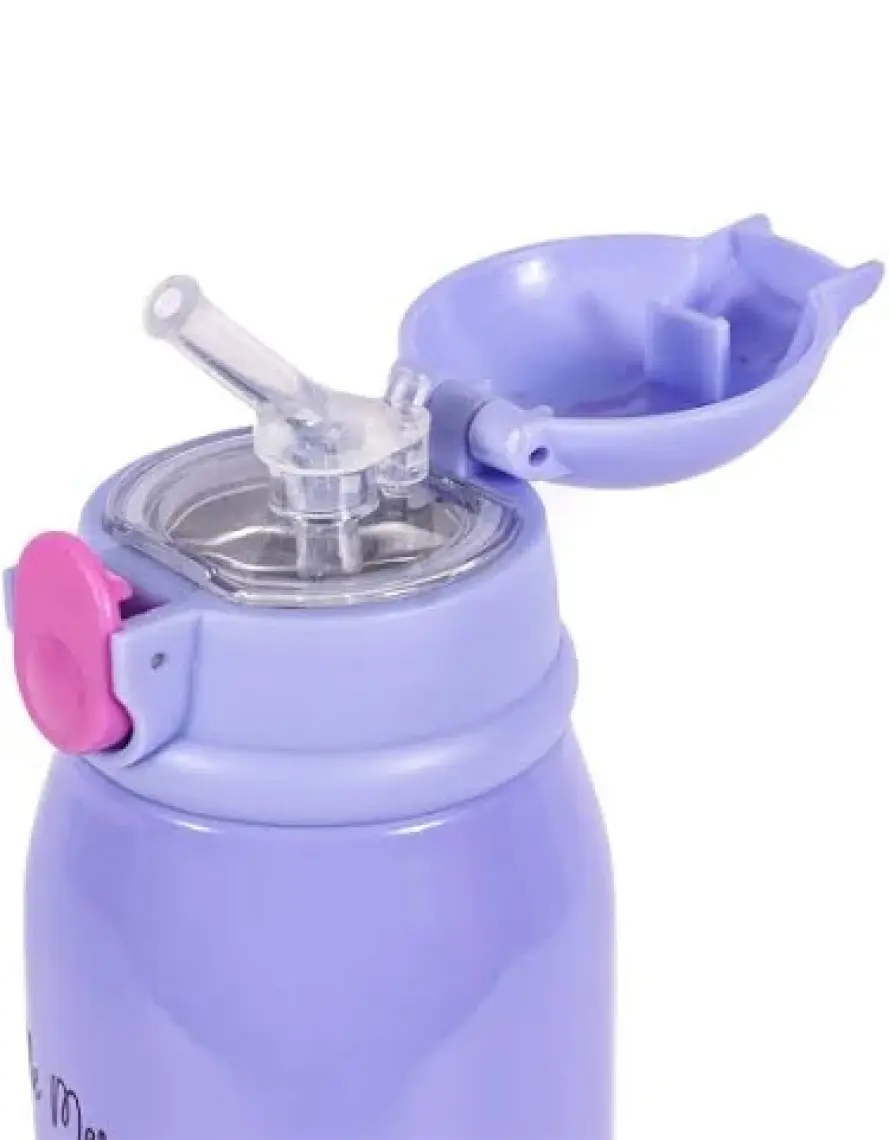 Milk&Moo Çelik Çocuk Matarası Çantalı Küçük Deniz Kızı 550 ml