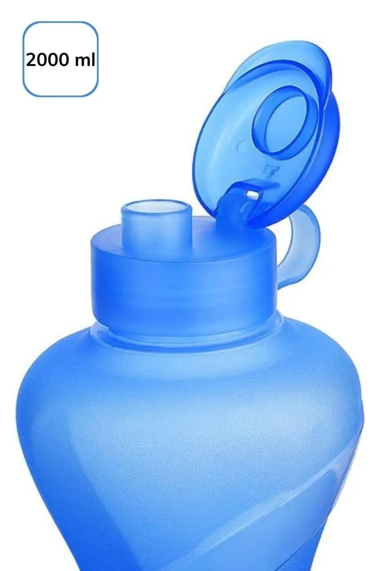 Sylar 2000ML Kapasiteli Sporcu Tipi Suluk Pratik El Matarası TP-487