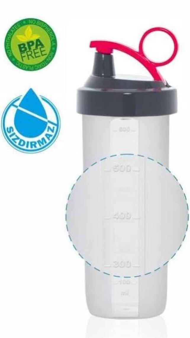 Herevin 0.74 Lt Pembe Renk Sporcu Matarası