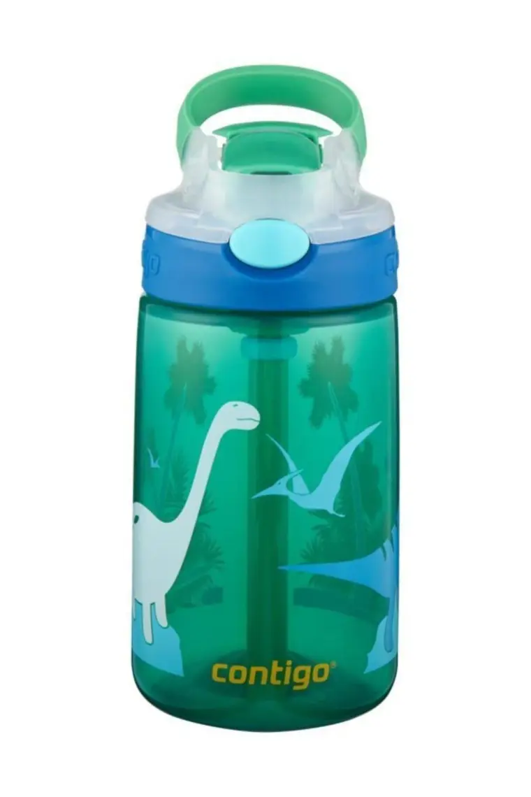 Contigo Gizmo Flip Dino Tritan Çocuk Suluğu 420ML - Yeşil