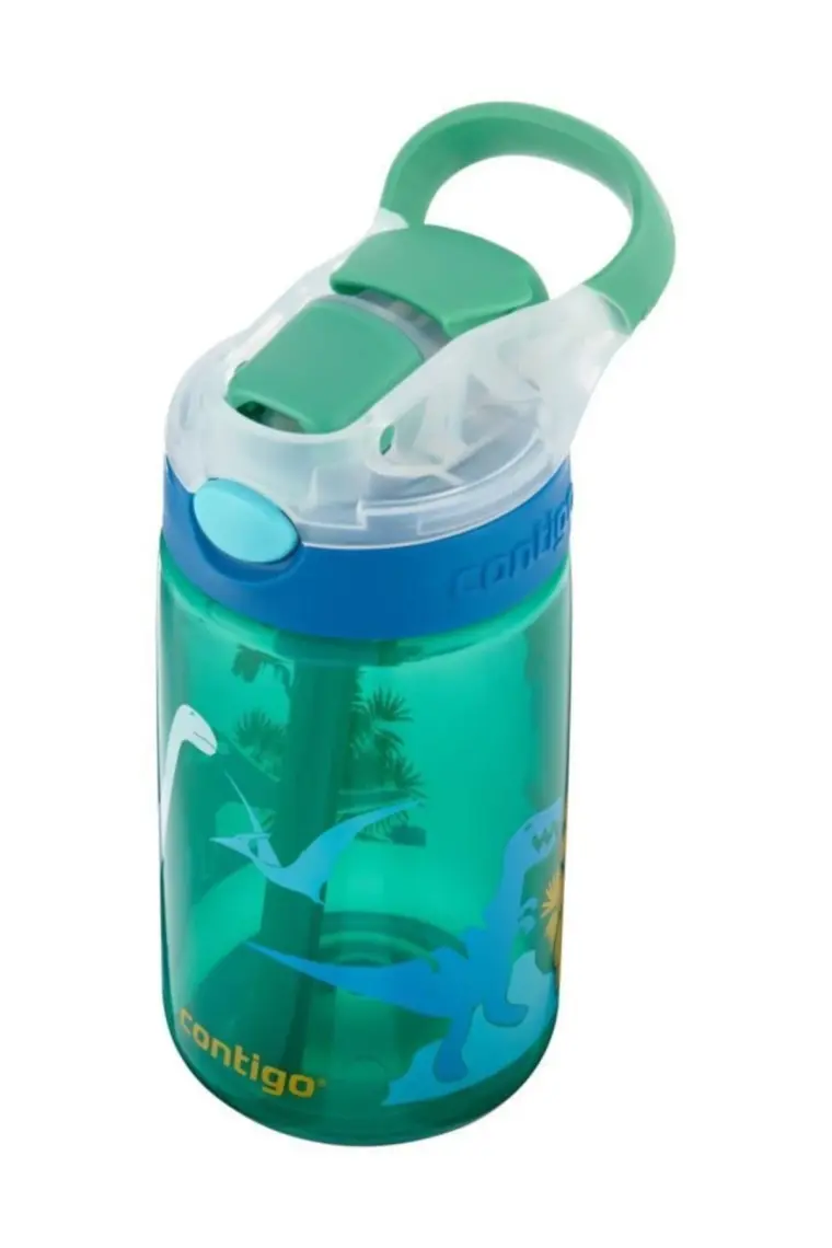 Contigo Gizmo Flip Dino Tritan Çocuk Suluğu 420ML - Yeşil