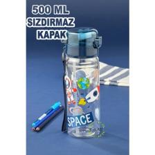 Calke Çocuk Matara Suluk 500 ml Pipetli Polikarbon Bpa Free