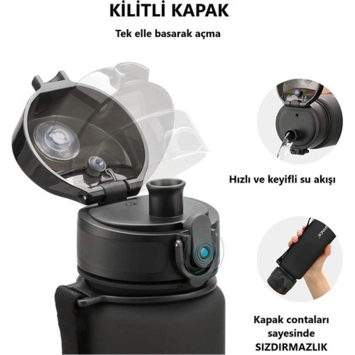 Uzspace Tritan Su Matarası Softtouch 500 ml